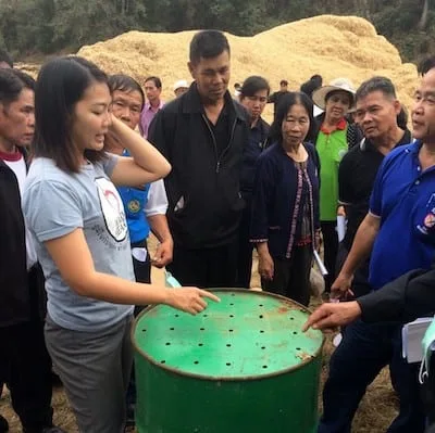 biochar training building a TLUD