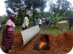 farmers trained to make biochar help save the environment climate change global warming education volunteer africa