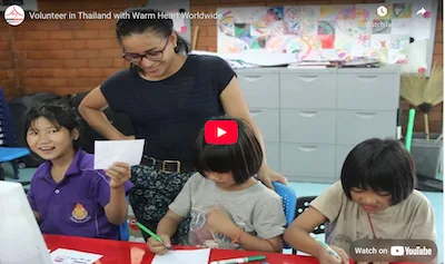 Video about what it is like to volunteer at Warm Heart 